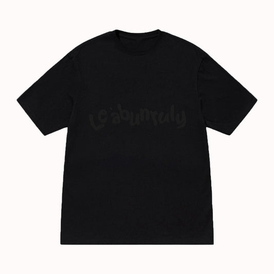BIG BOOFY LOGO TEE BLACK