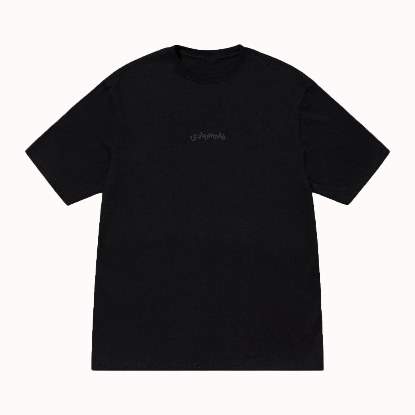 CLASSIC BOOFY LOGO TEE BLACK