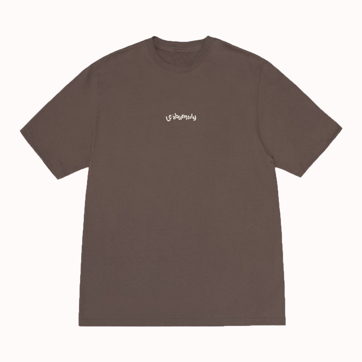 CLASSIC BOOFY LOGO TEE CHOCOLATE