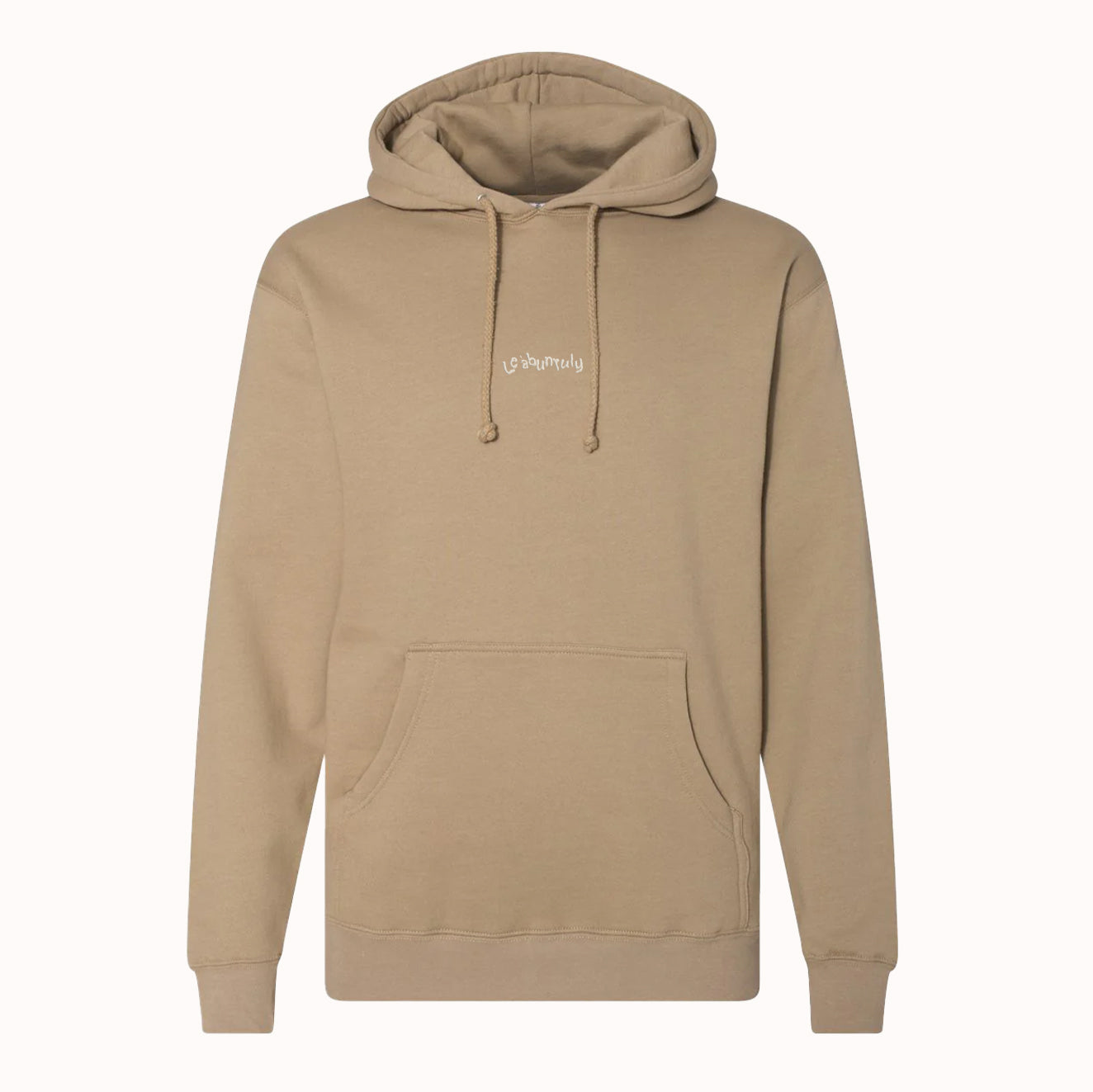 CLASSIC BOOFY LOGO HOODIE HEAVYWEIGHT CINNAMON