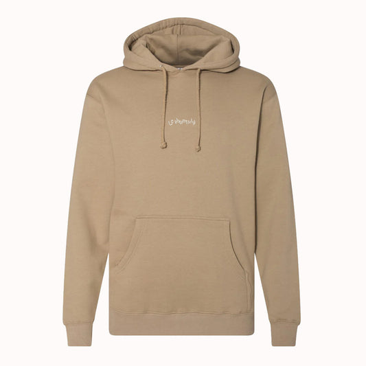 CLASSIC BOOFY LOGO HOODIE HEAVYWEIGHT CINNAMON