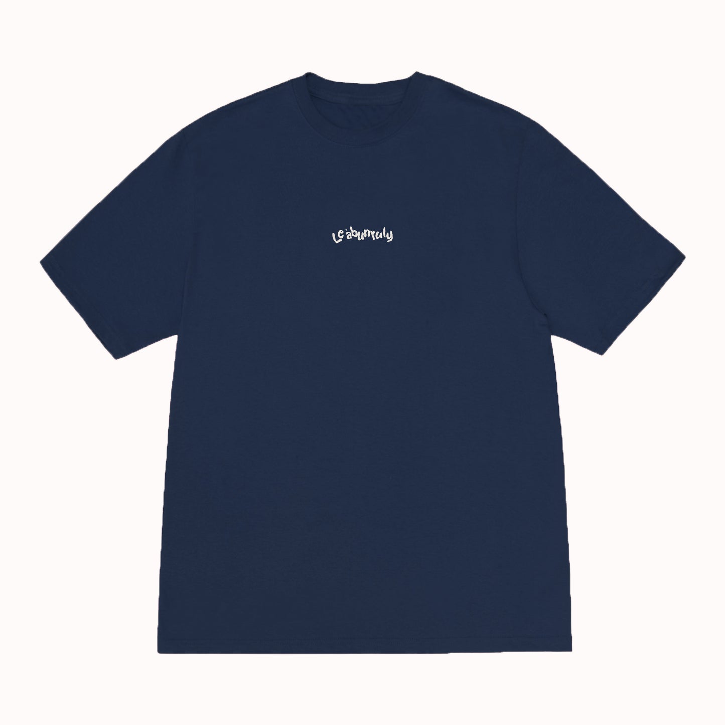 CLASSIC BOOFY LOGO TEE NAVY BLUE